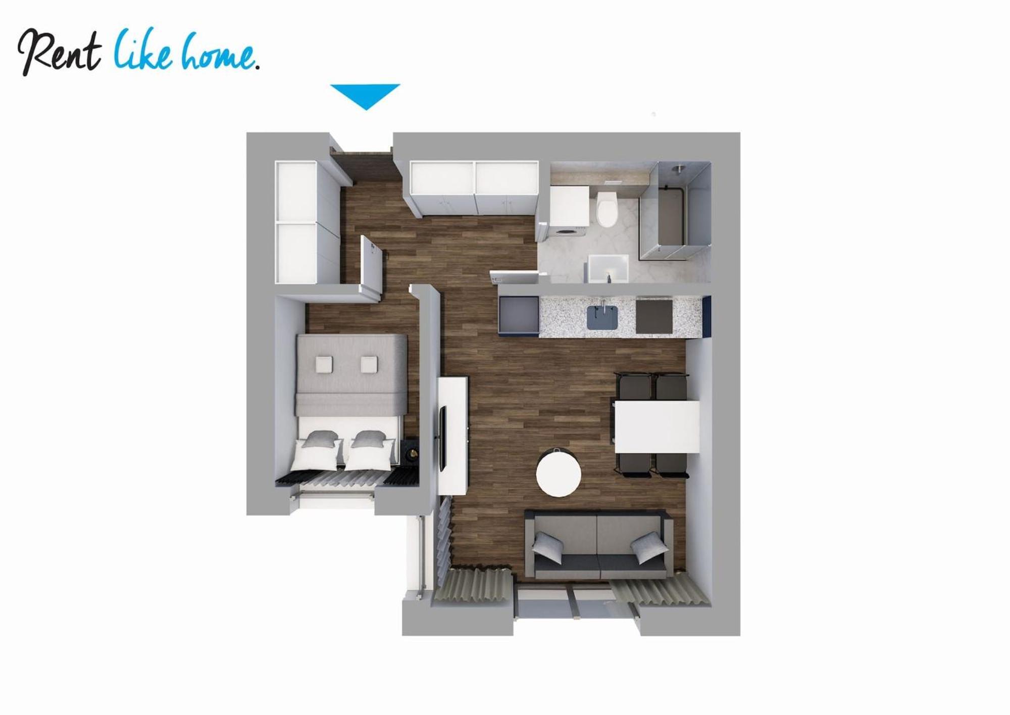 Rent Like Home - Grzybowska 85 Варшава Экстерьер фото
